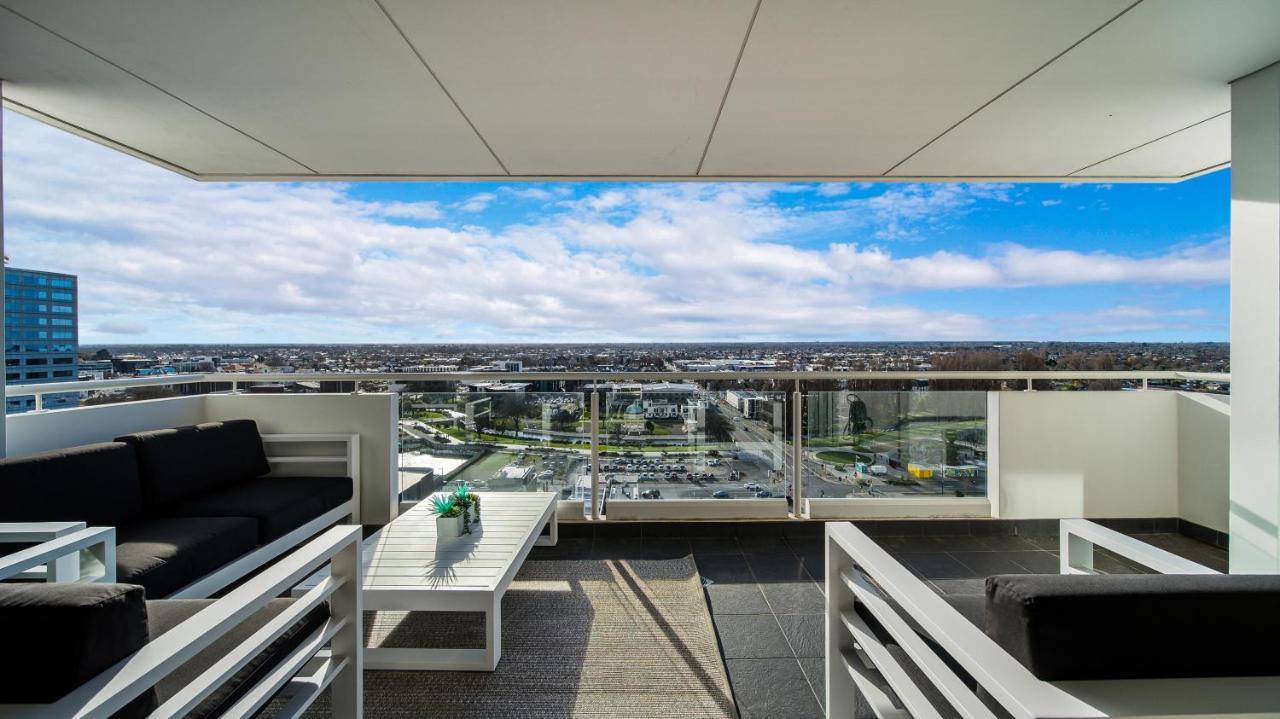 Central City View With Free Valet Parking Christchurch Kültér fotó