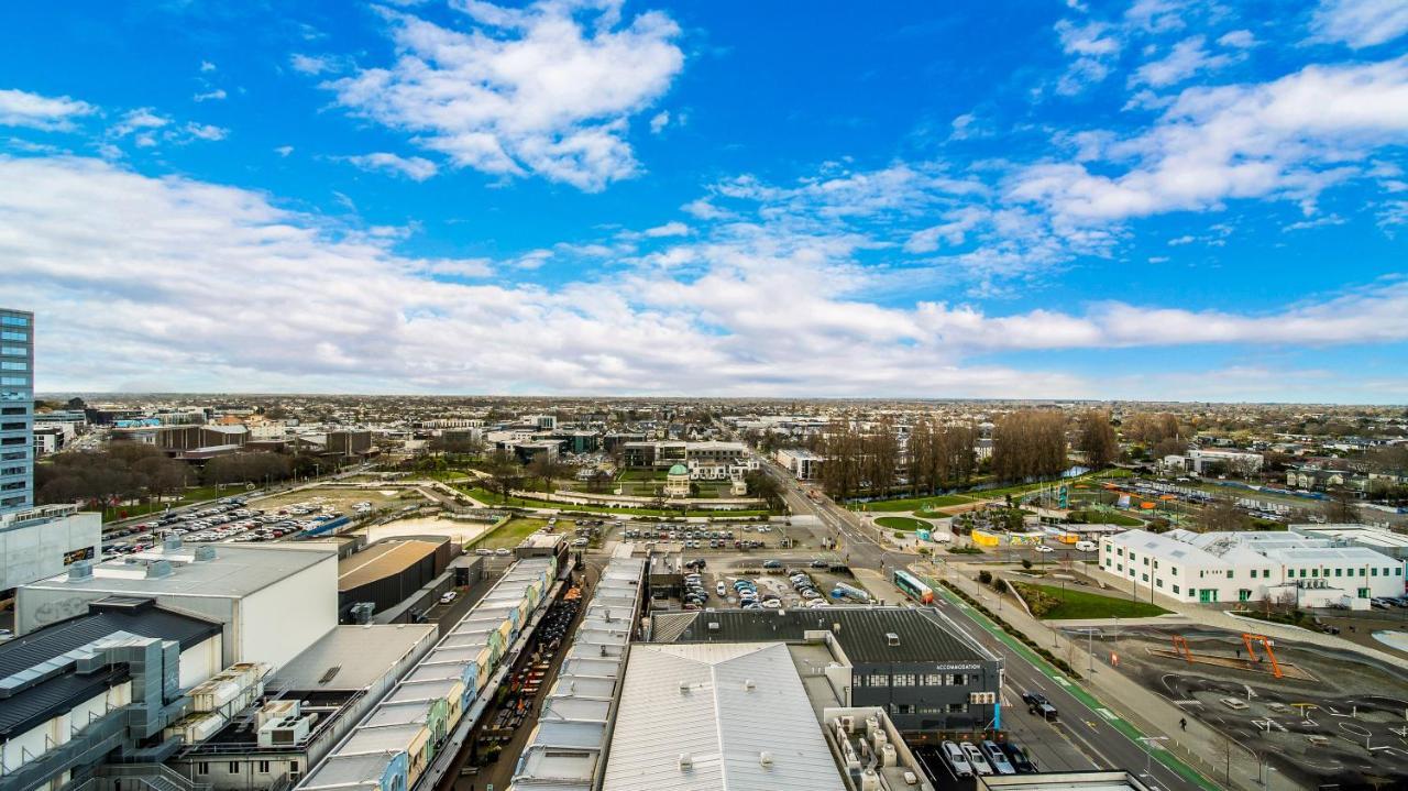 Central City View With Free Valet Parking Christchurch Kültér fotó