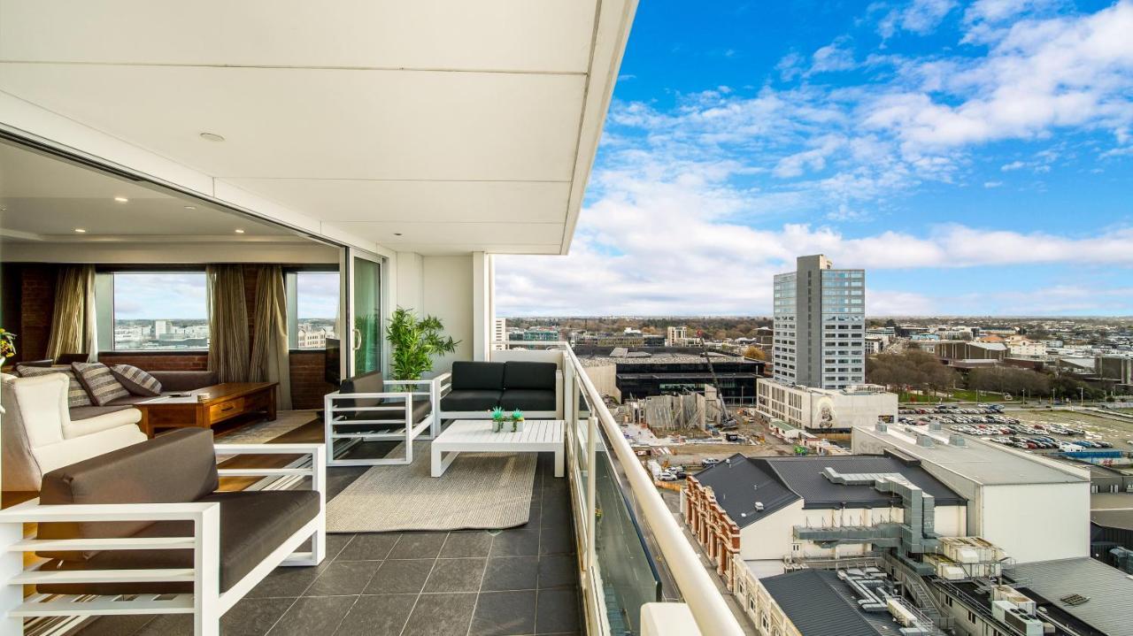Central City View With Free Valet Parking Christchurch Kültér fotó
