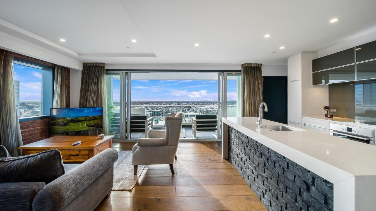 Central City View With Free Valet Parking Christchurch Kültér fotó
